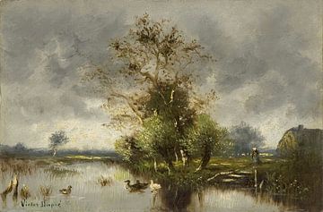 Die Ufer der Oise, Léon-Victor Dupré