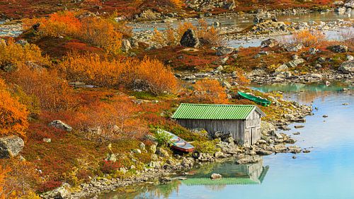 Automne au Gamle Strynefjellsvegen, Norvège sur Henk Meijer Photography