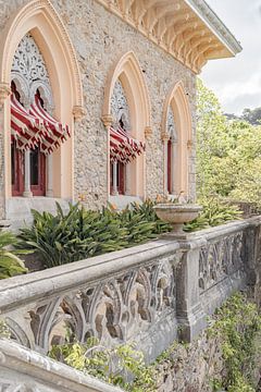Monseratte Palast Balkon in Sintra - Portugal Fotografie von Henrike Schenk