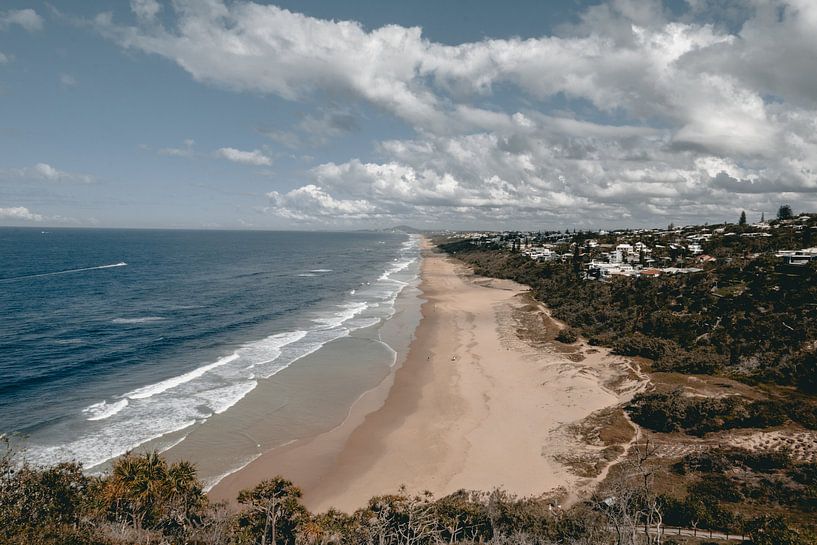 View on the beach in Byron Bay by Sophia Eerden