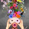 Blumenfrau 1 von Postergirls