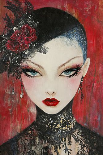 Frauenporträt | Velvet Glance