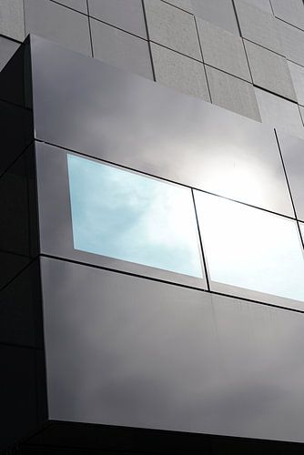 Gevel van een modern kantoorgebouw