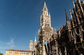 Neues Rathaus Munchen van Richard Wareham