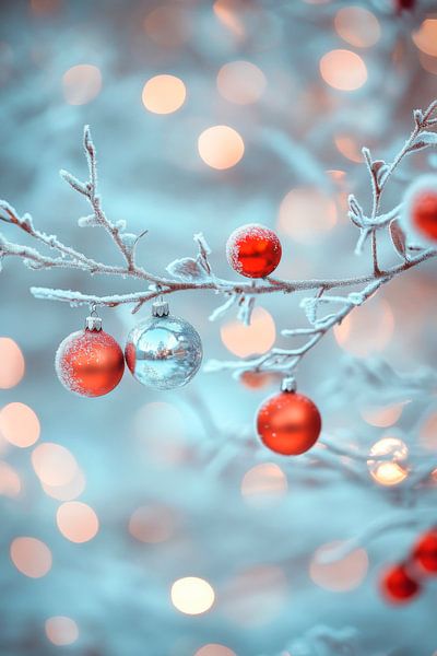 Weihnachten Glanz von Poster Art Shop