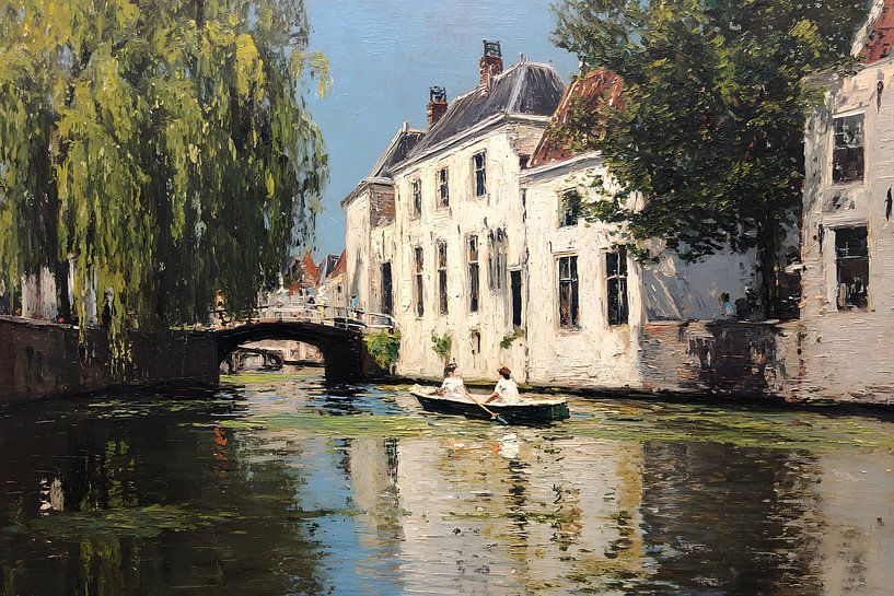 Summer light on the canal by Skyfall