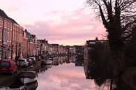 Colorful photo of the Langegracht in Maarssen during sunset by Phillipson Photography thumbnail