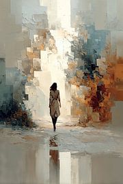 Geometric City Walk no. 1 by Studio BB