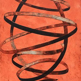 Coral Loop by Eye catching paintings