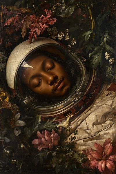 Sleeping Astronaut by Computer Dreams