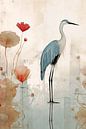 Blue Heron by Caroline Guerain thumbnail