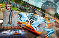 Le Mans van Rene Ladenius Digital Art thumbnail