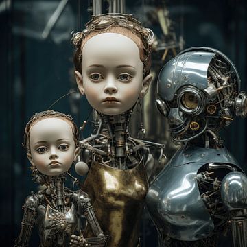 Mechanical dolls by Ton Kuijpers