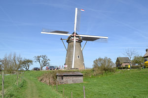 molen De Vrijheid in Beesd gelderland