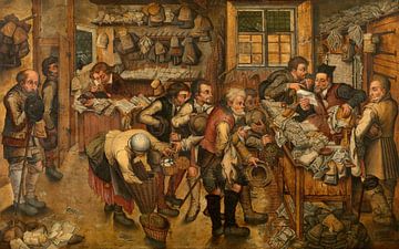 The Village Lawyer, Pieter Brueghel