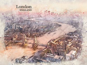 London by Printed Artings