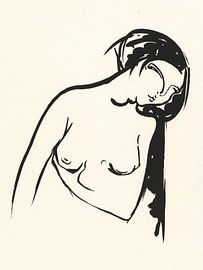 Henri Jonas - Female Portrait von Old Masters