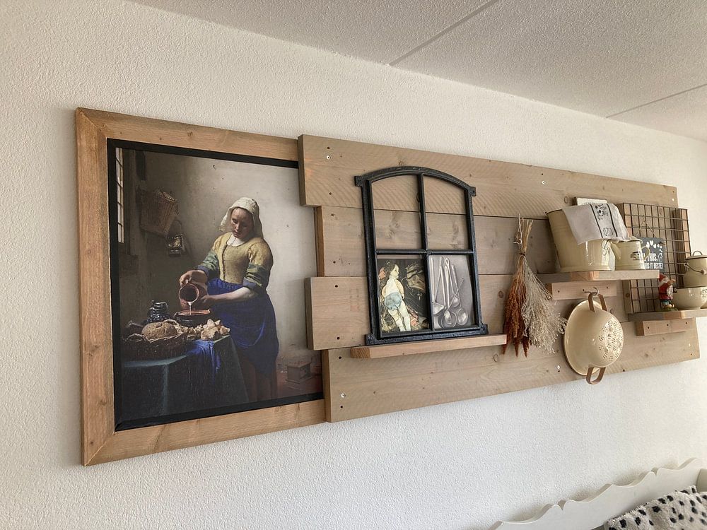 The Milkmaid - Vermeer painting 