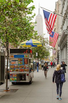 Empire State Building at 5th Avenue  by Jack Koning