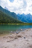 Mountain lake in Italy