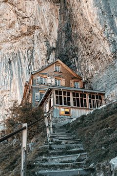 Wunderschönes Berggasthaus Aescher-Wildkirchli im Ebenalp von Besa Art