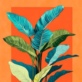 Tropical leaves by Poster Art Shop