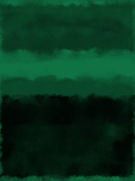 Minimalistisches abstraktes Kunstwerk mit Rothko-Farbfeldern von Dina Dankers