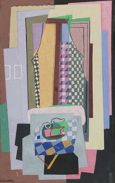 The Piano Lesson (1924) by Georges Valmier by Peter Balan