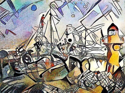 Kandinsky ontmoet Hamburg #19