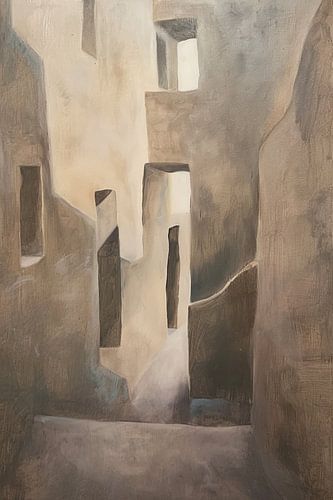 Modern minimalistisch schilderij