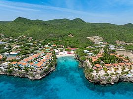Curacao - Drohnenaufnahme von Lagun von Keesnan Dogger Fotografie