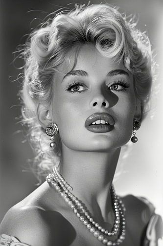 glamour girl retro look