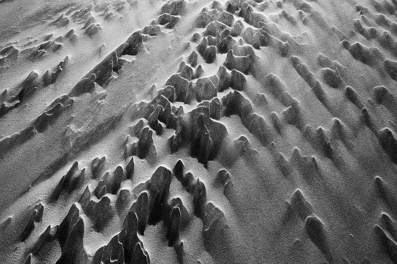 Des montagnes sur la plage par Anja Brouwer Fotografie
