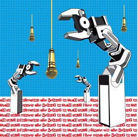 Big daddy is listening by Filip Mobach