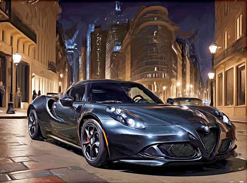 Alfa Romeo 4C in Manhattan II