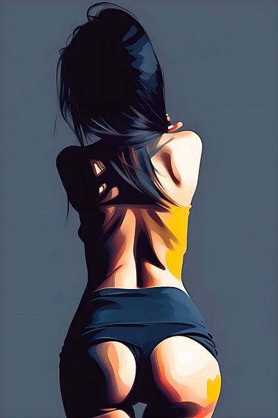 Girl nude sexy by Nz Art