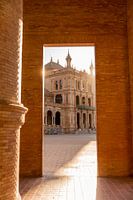 Doorkijkje bij Plaza de España (Sevilla, Spanje)
