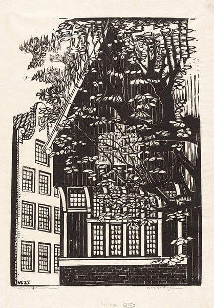 Amsterdam, Begijnhof, Meijer Bleekrode, 1925 by Atelier Liesjes