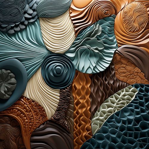 LUX Abstract Collage