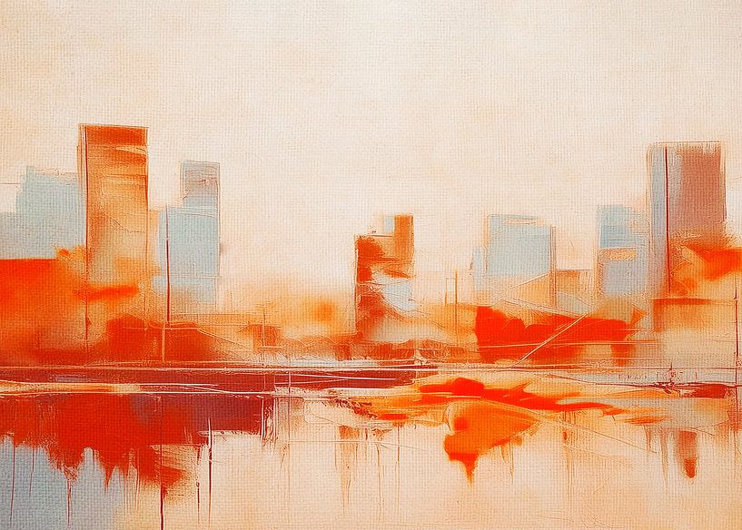 Buildings at Dusk 02 by Fernando Vieira