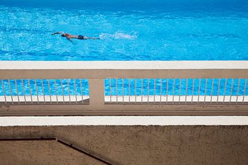 Swimming pool in France by Daan Ruijter