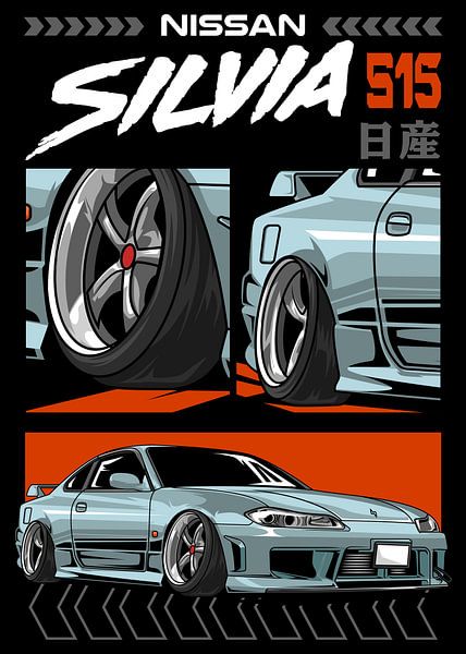 Nissan Silvia S15 JDM Car by Adam Khabibi