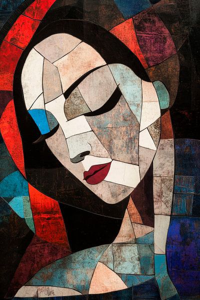 Abstract beauty in soft colours by Poster Art Shop