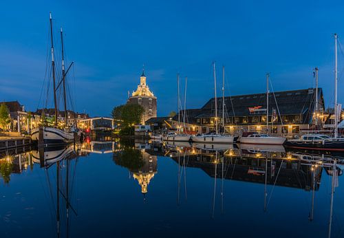 Enkhuizen blauwe uur