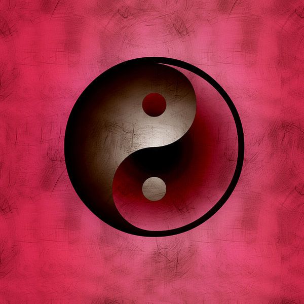 Taoistisches Symbol von Martine Affre Eisenlohr