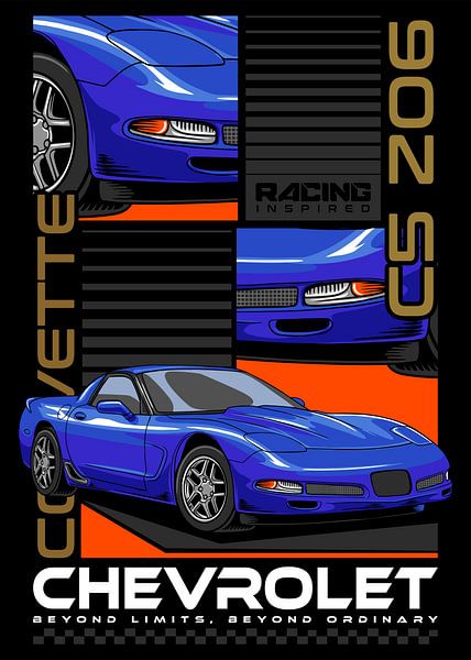 Chevrolet Corvette C5 Z06 Auto von Adam Khabibi