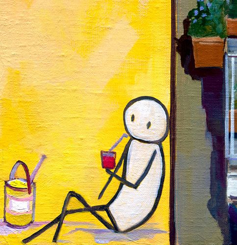 Détail jaune Naples