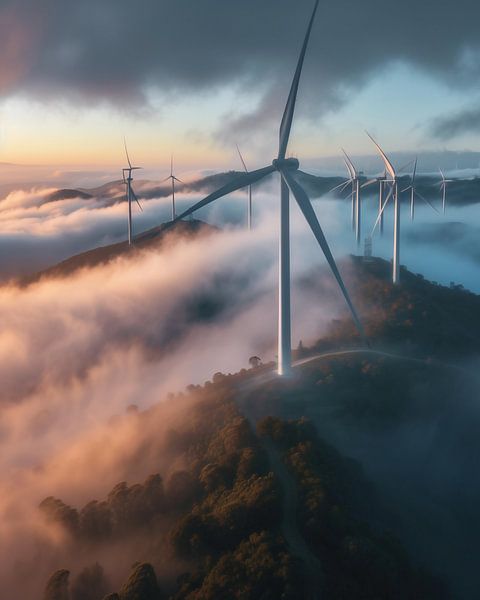 Über den Wolken von fernlichtsicht