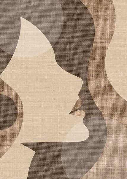 Side profile in Earth Harmony by Color Square