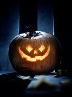 Une citrouille d'Halloween